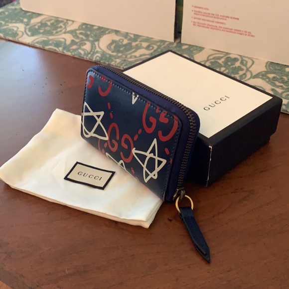 Gucci Ghost Card Case Wallet - Picture 2 of 5